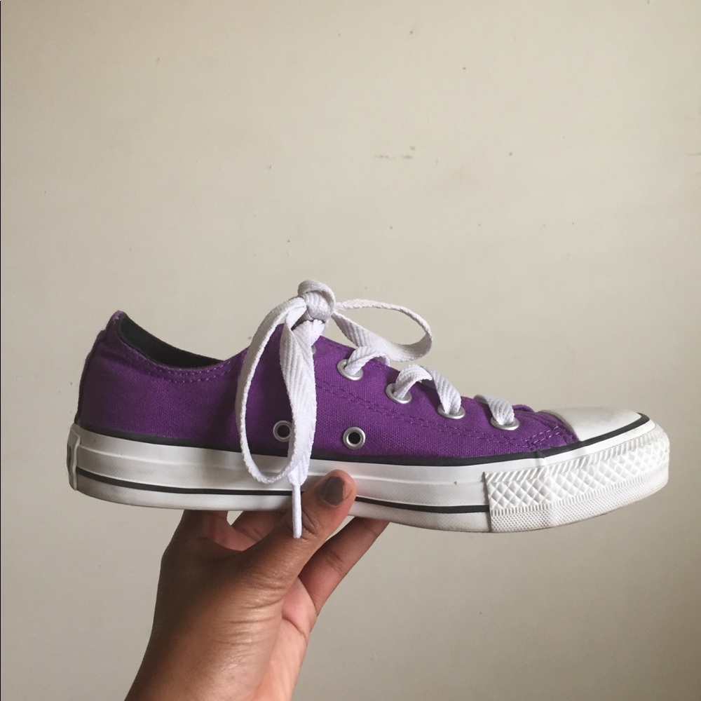 Purple converse